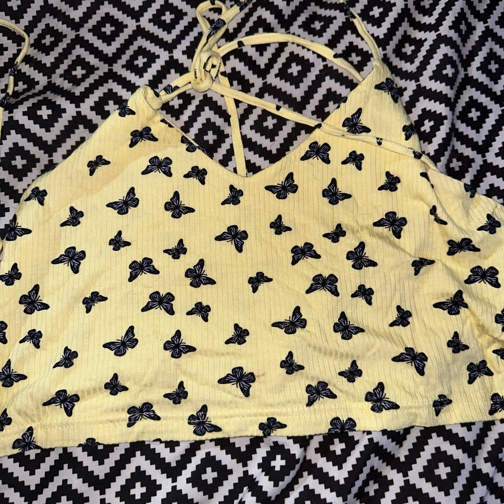 Tie back tops